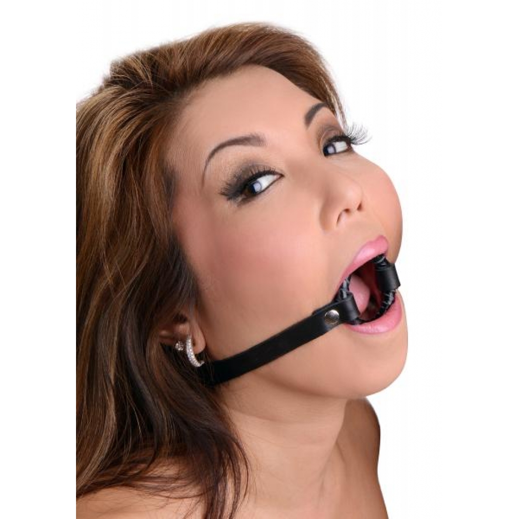 Medium Strict Leather Ring Gag