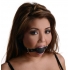 Black Silicone Ball Gag - Standard Size