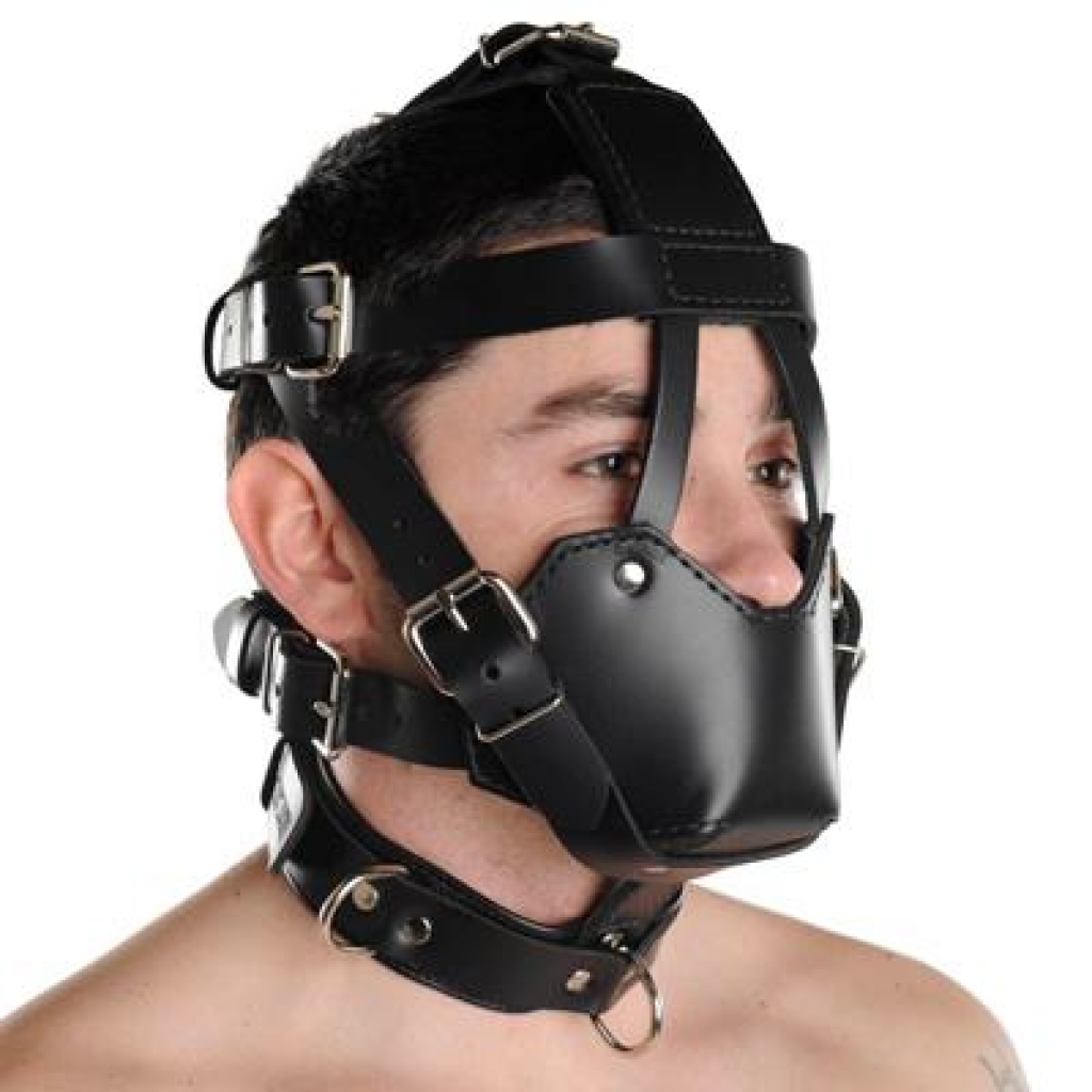 Strict Leather Padded Muzzle - Enhanced Restriction