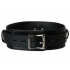 Strict Leather Deluxe Locking Collar Black - Comfort and Security