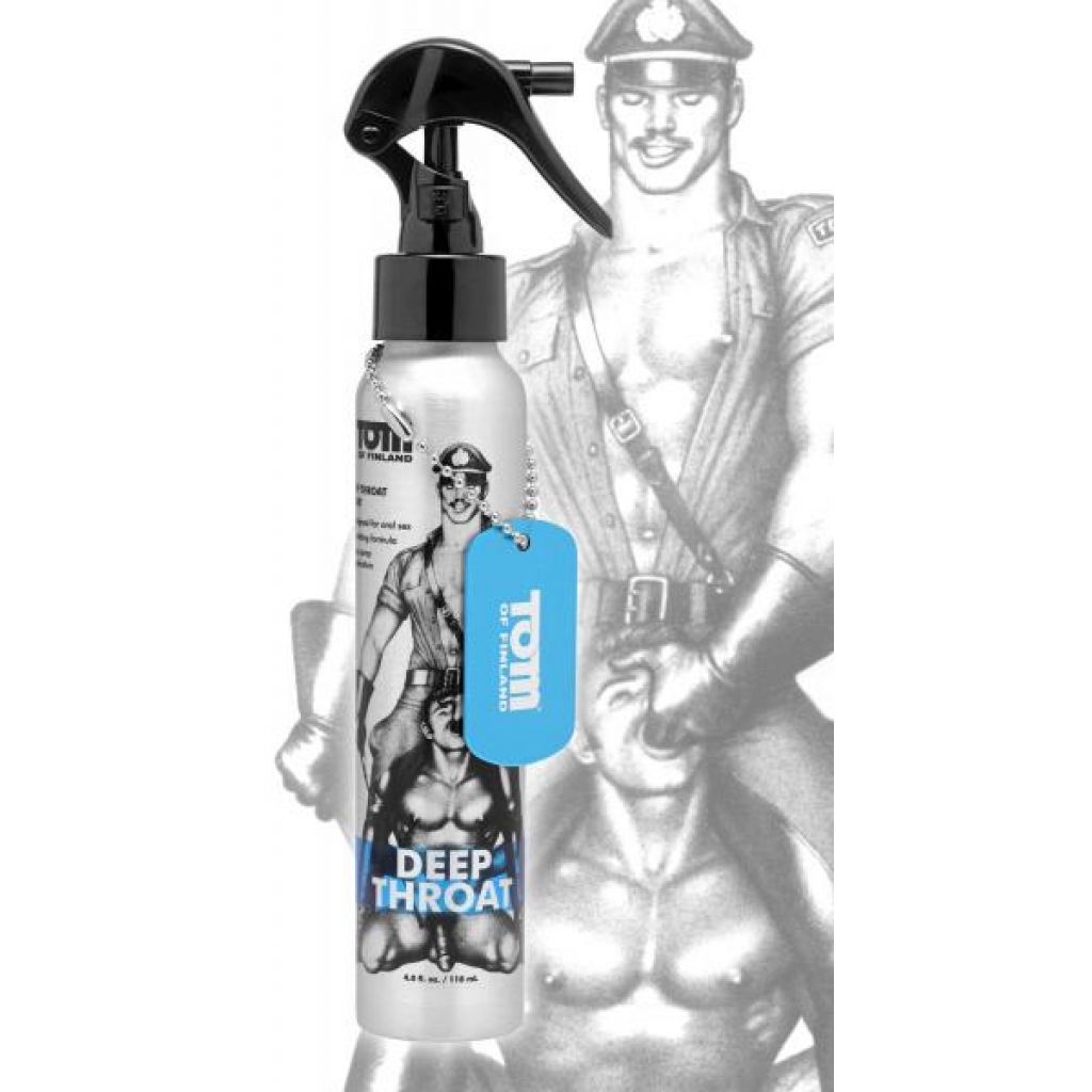 Tom Of Finland Deep Throat Spray – 4oz