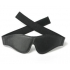 Strict Leather Velcro Blindfold: Elegant Sensory Deprivation