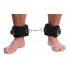 Leather Padded Premium Locking Ankle Restraints - Black