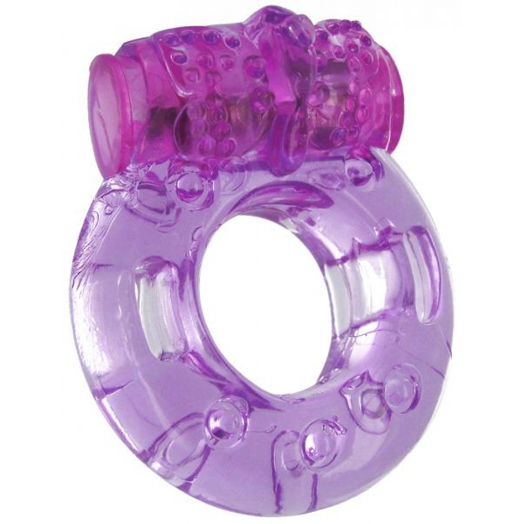 Orgasmic Vibrating Cockring - Purple