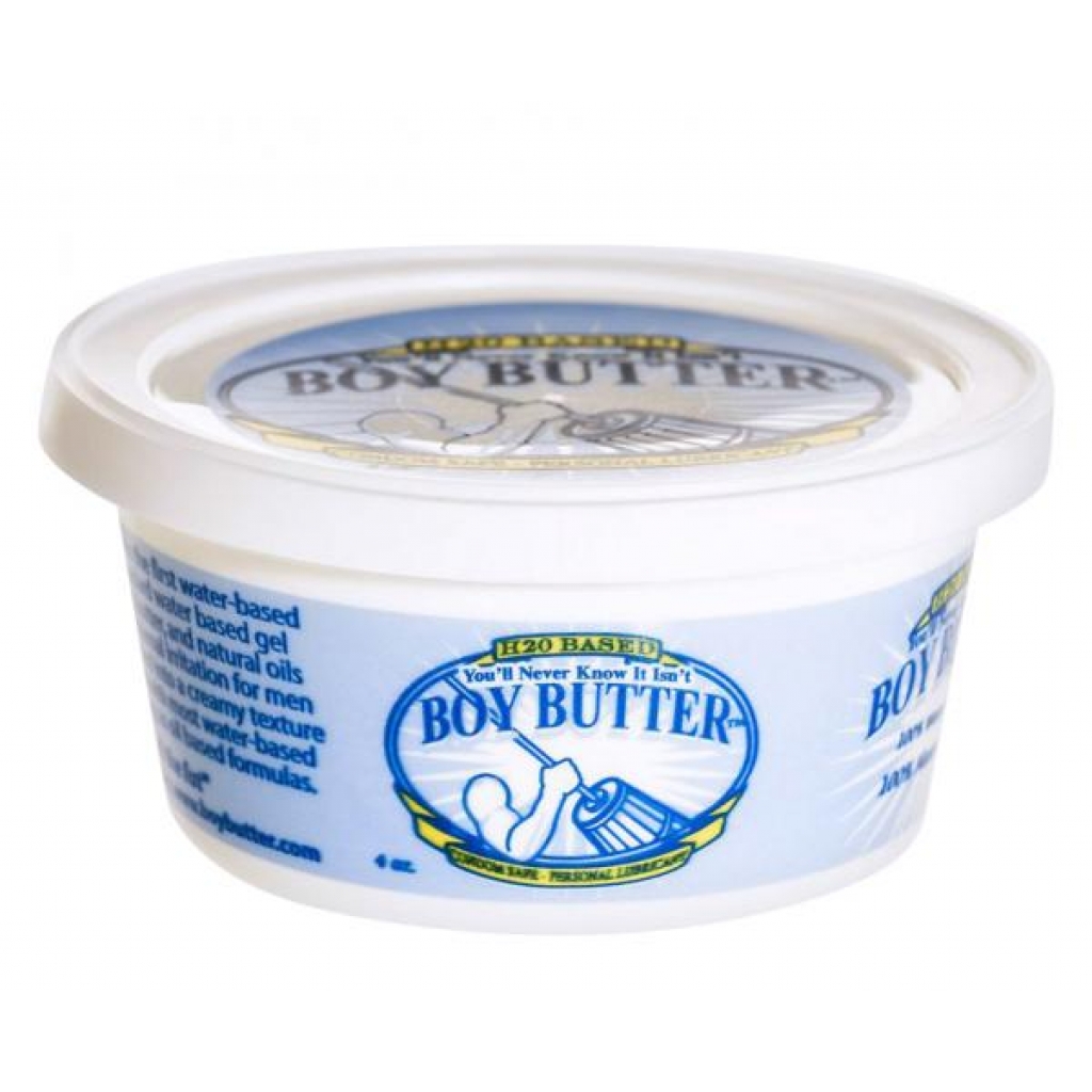 Boy Butter H2O Water Based Lubricant - 4oz Tub