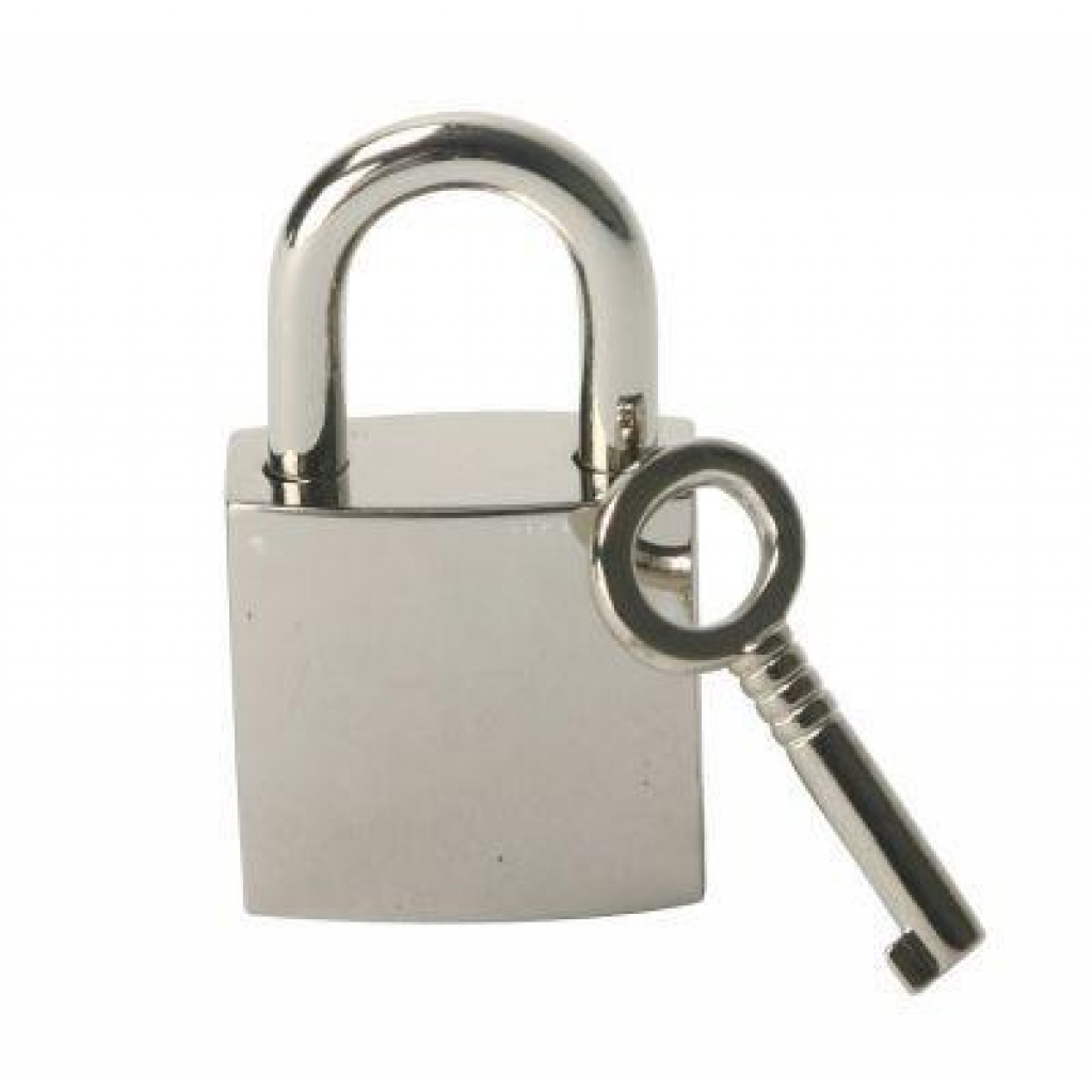 Chrome Lock with 2 Keys