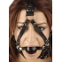 Leather Ball Gag Harness - Ultimate Restraint