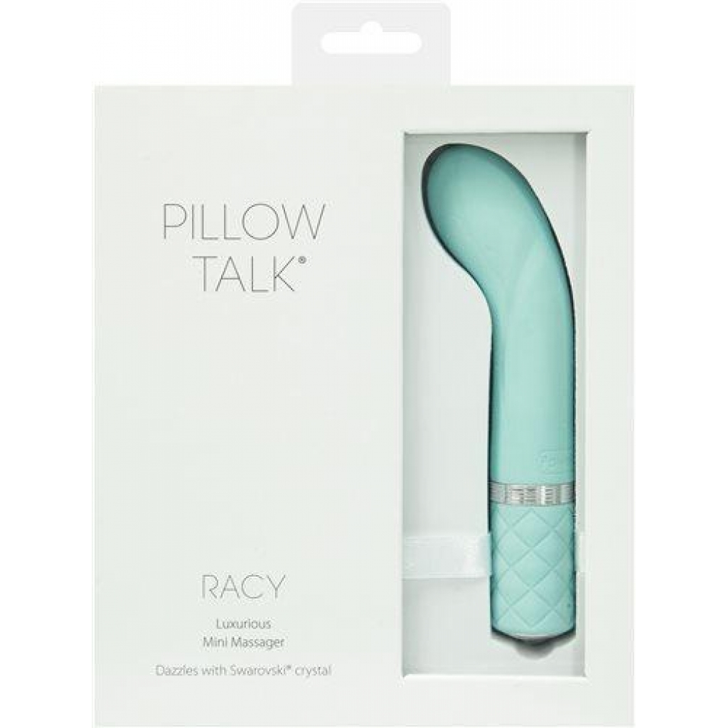 Pillow Talk Racy Vibe W/ Swarovski Crystal Teal