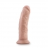 Dr. Skin 8 inches Cock with Suction Cup - Vanilla Beige