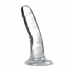 B Yours Plus Hard N Happy Clear Dildo