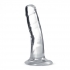 B Yours Plus Hard N Happy Clear Dildo