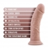 Dr. Skin Dr. Shepherd 8 inch Dildo with Suction Cup - Vanilla