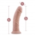 Dr. Skin Dr. Shepherd 8 inch Dildo with Suction Cup - Vanilla