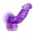 B Yours Sweet N Hard - 7 Inches Realistic Dildo Purple