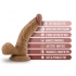 Dr. Skin Dr. Stephen 6.5-inch Dildo with Balls - Tan