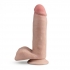 Dr. Skin Plus 7in Poseable Girthy Dildo - Vanilla