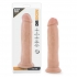 Dr Skin 9.5 Inches Cock - Vanilla Beige Dildo