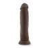 Dr Skin 9.5 inches Cock Chocolate Brown Dildo