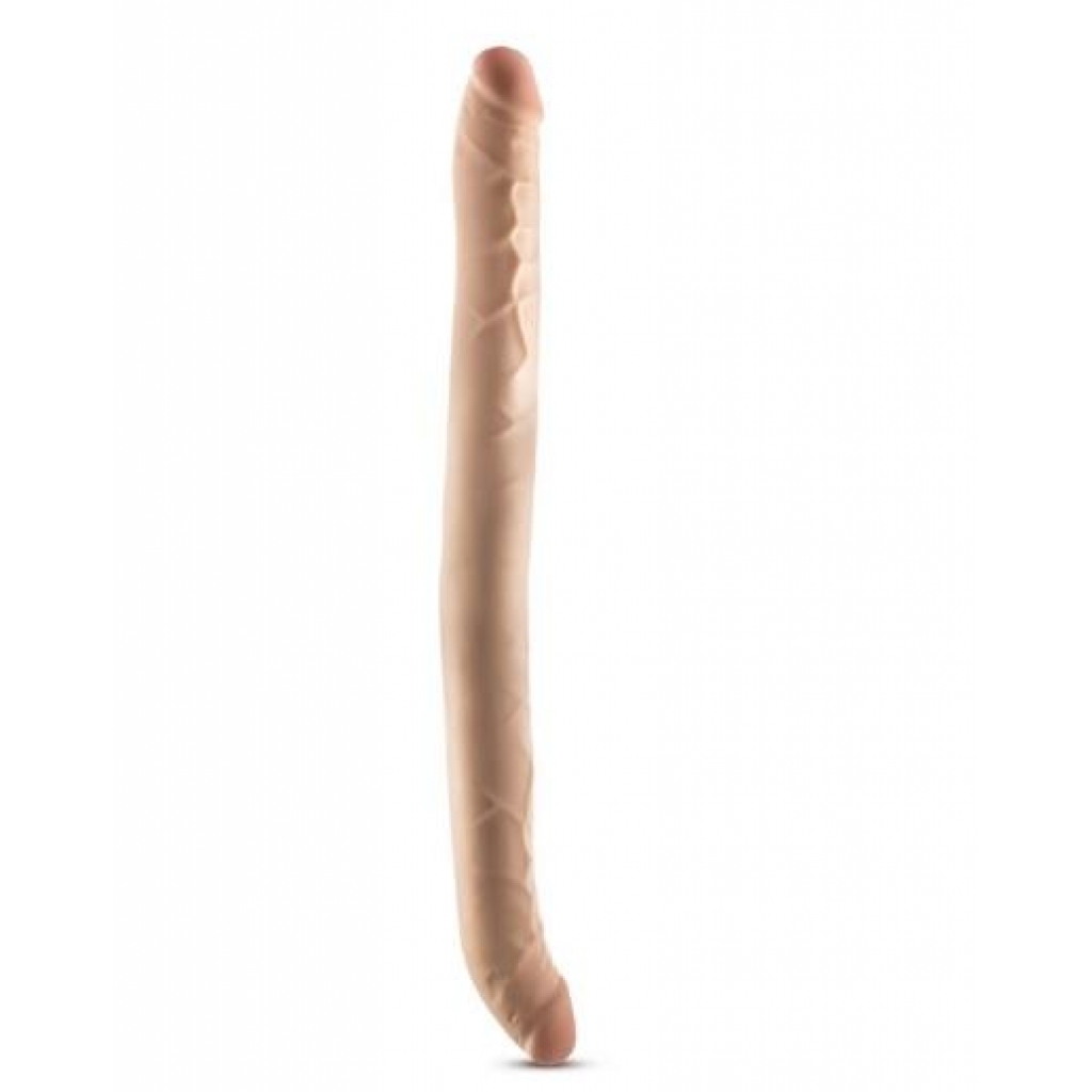 Dr. Skin Plus 16.5-Inch Posable Double Dong - Beige