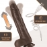 Dr. Skin: Dr. Murphy 8-Inch Thrusting Dildo - Chocolate