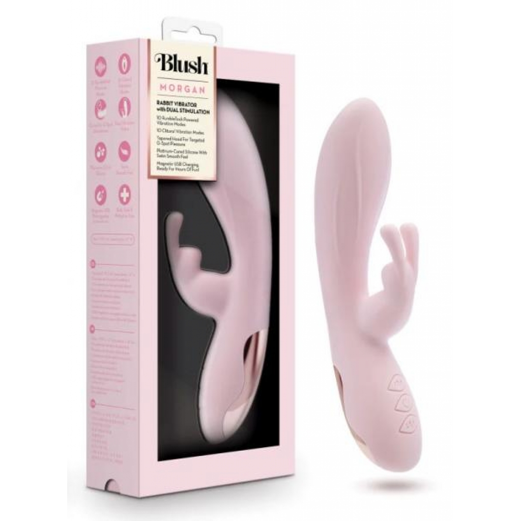 Blush Morgan Pink Rabbit Vibrator