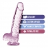 Naturally Yours 6-Inch Rose Crystalline Dildo - Realistic Pleasure Experience