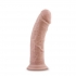 Dr. Skin Glide 8 Self Lubricating Dildo - Vanilla