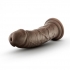 Dr. Skin Glide 8-Inch Self-Lubricating Dildo in Chocolate