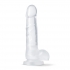 B Yours Diamond Quartz - Clear Realistic Dildo