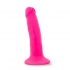 Neo 5.5 inches Dual Density Cock - Neon Pink