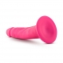 Neo 5.5 inches Dual Density Cock - Neon Pink