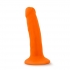 Neo Dual Density 6 Inches Cock - Neon Orange