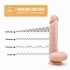 Dr. Skin Silicone Dr. Ethan 8.5 In Gyrating Dildo - Beige