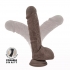 Dr. Skin Dr. Mason 9in Dildo with Suction - Chocolate