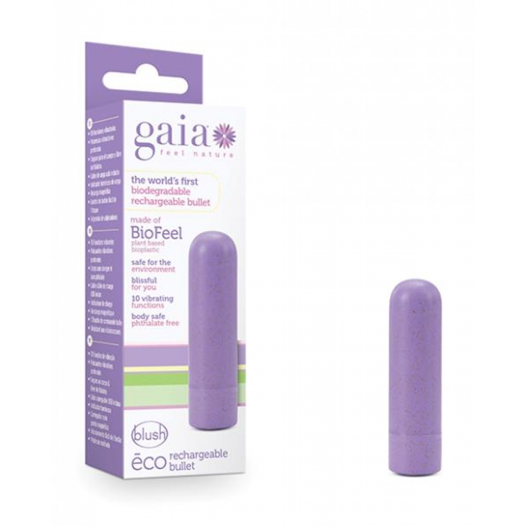 Gaia Eco Bullet - Lilac Rechargeable