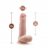 Dr. Skin Dr. Paul 7.25in Dildo with Balls - Beige