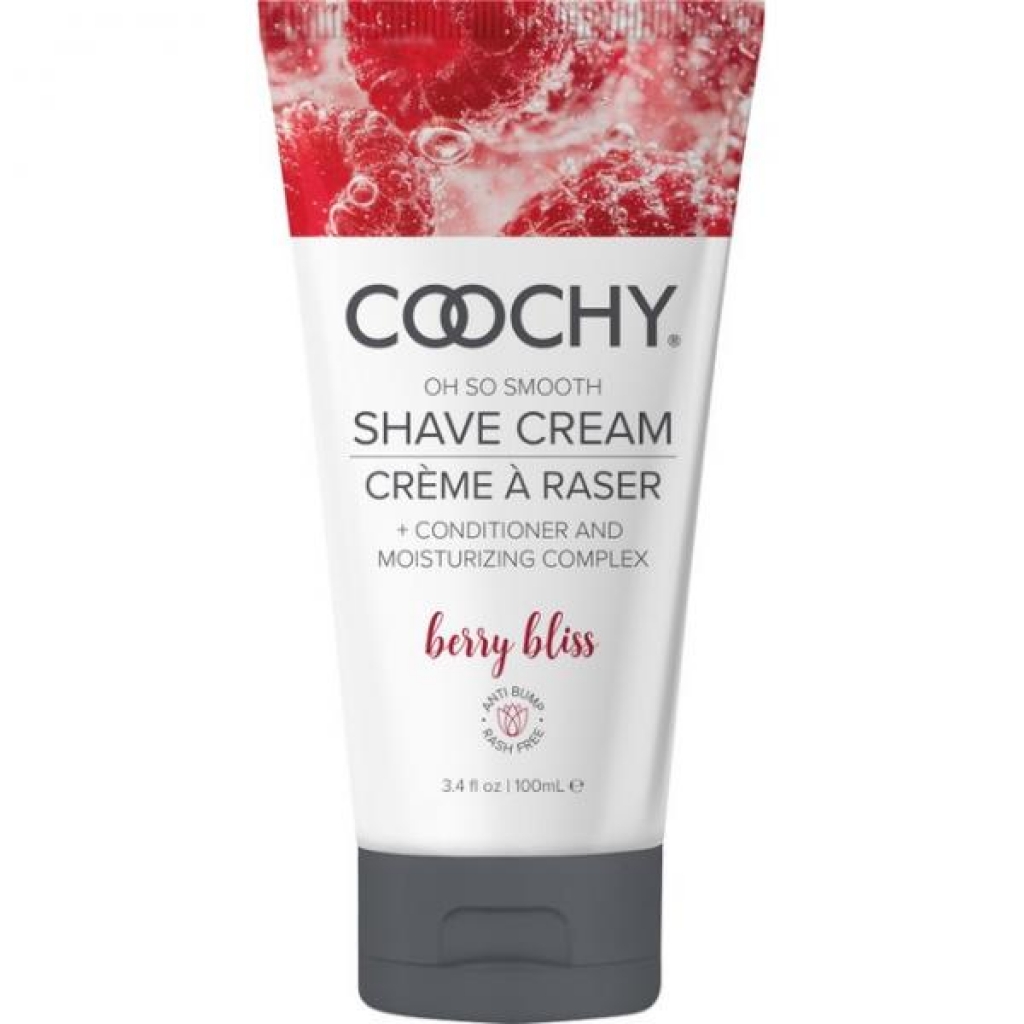 Coochy Shave Cream - Berry Bliss - 3.4 Oz