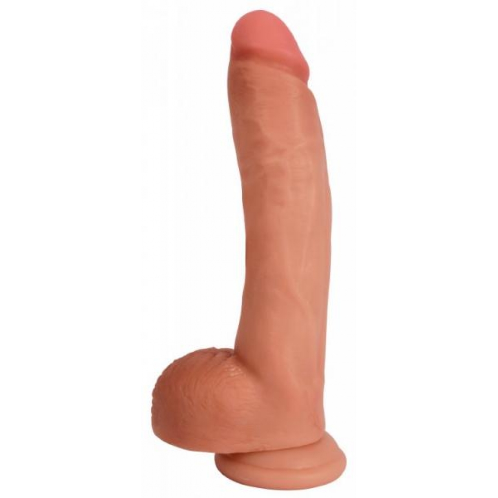 Jock Bareskin 9-Inch Vanilla Dildo with Balls