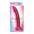 Simply Sweet 7-Inch Metallic Silicone Dildo - Pink