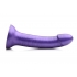 Simply Sweet 7 In Metallic Silicone Dildo Purple - Indulgent Pleasure