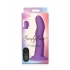 Simply Sweet Remote-Controlled Vibrating Wavy Silicone Dildo