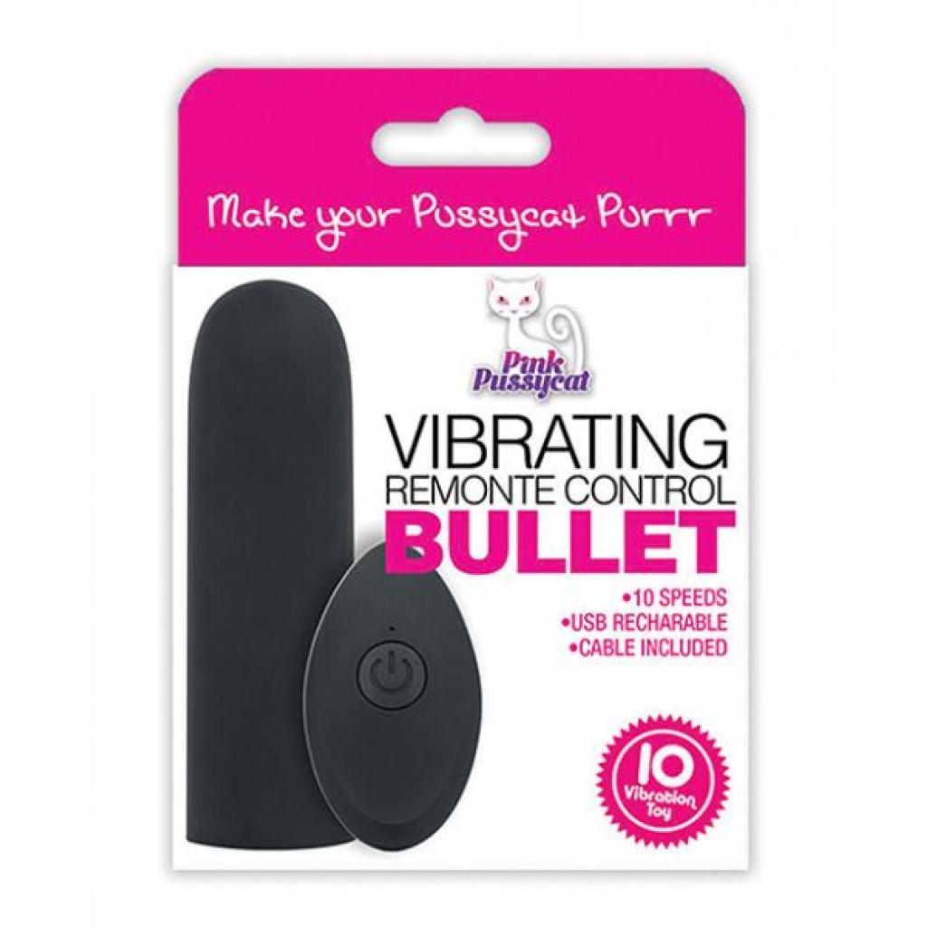 Pink Pussycat Remote Control Bullet