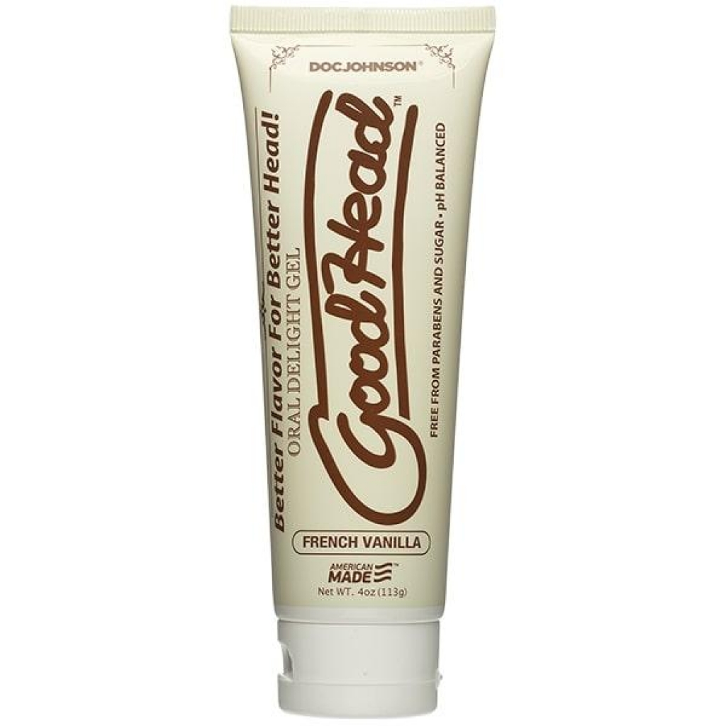 Goodhead Oral Delight Gel - 4 Oz French Vanilla (Bulk)