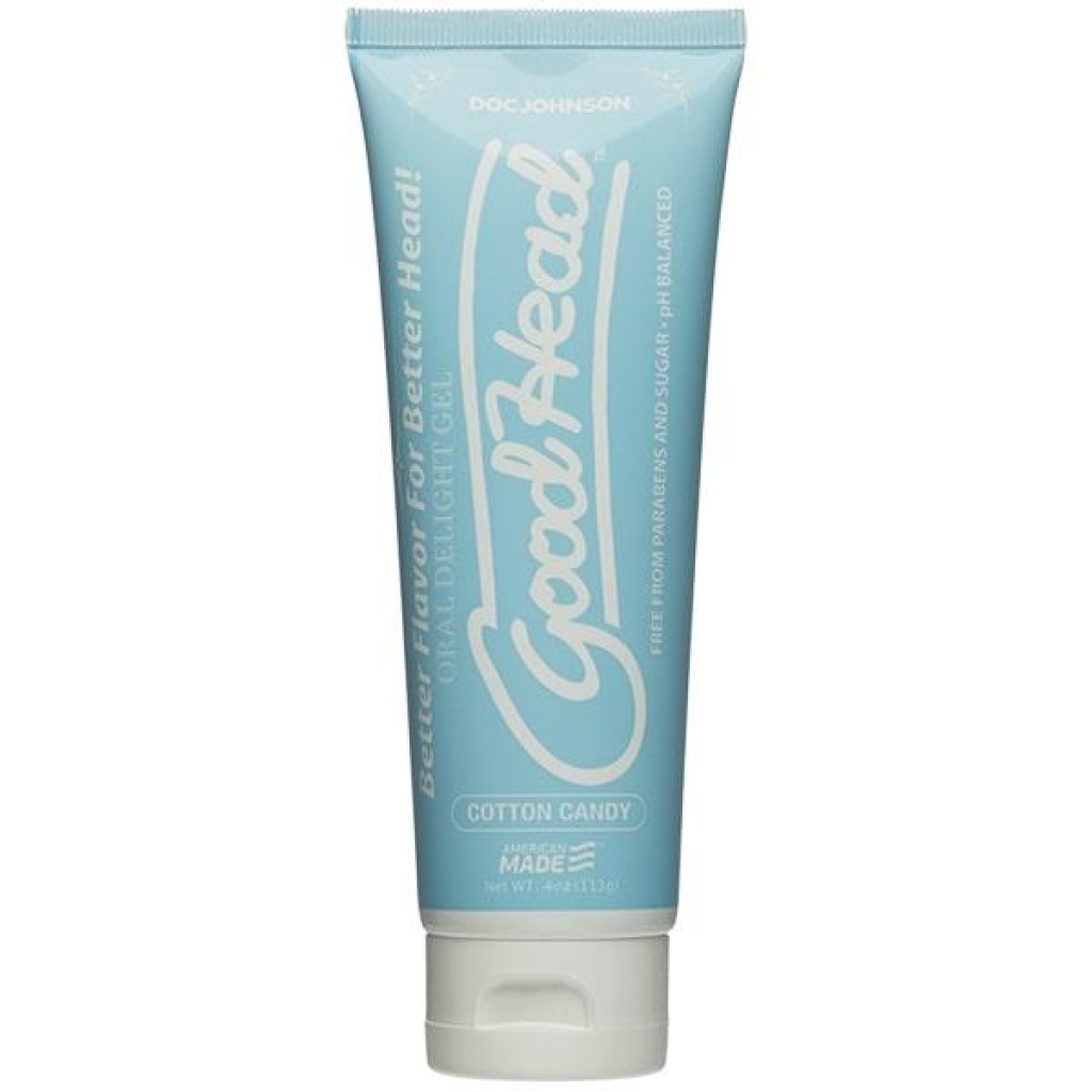 Goodhead Oral Delight Gel - 4 Oz Cotton Candy (Bulk)