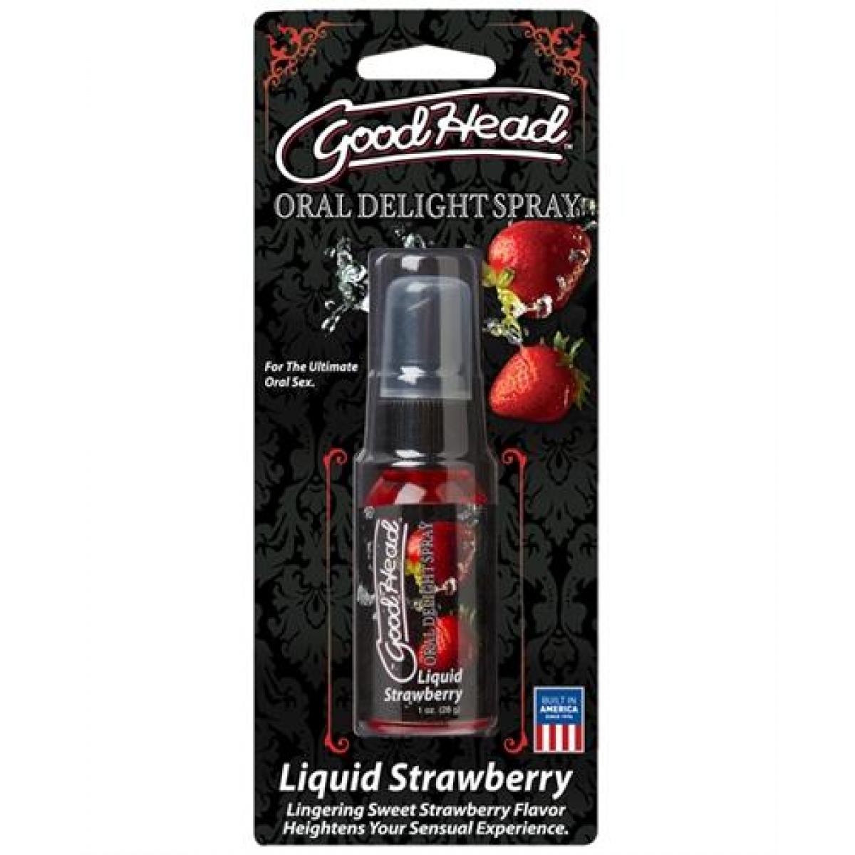 Goodhead Oral Delight Spray Strawberry 1oz Doc Johnson