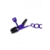 Merci Chained Up Nipple Clamps - Violet