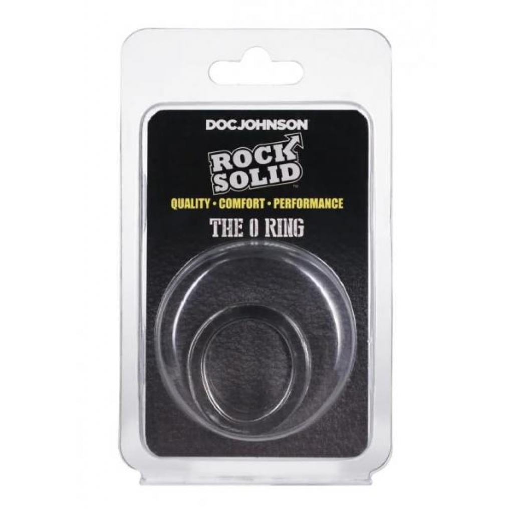 Rock Solid O Ring - Clear