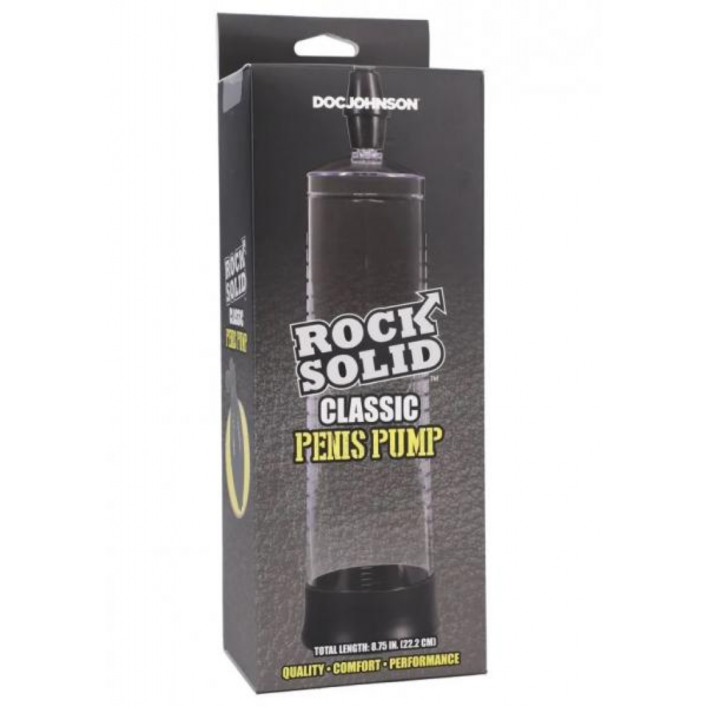 Rock Solid Classic Penis Pump - Enhance Size and Stamina