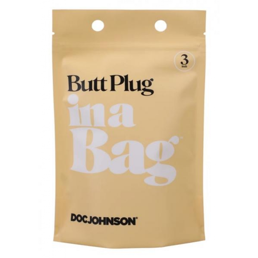 In A Bag Butt Plug - Tapered Design