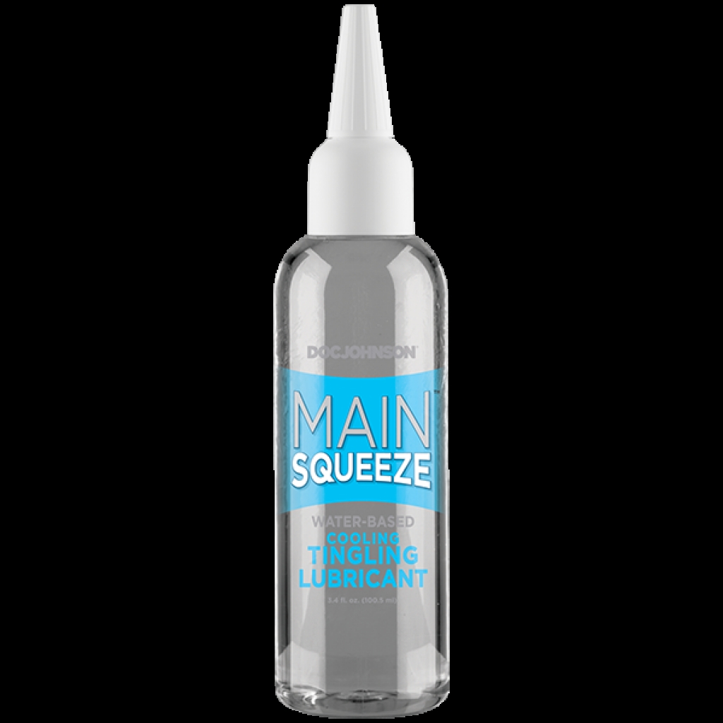 Main Squeeze Cooling Tingling Water Based Lubricant